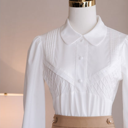 Mila Pleated Shirt