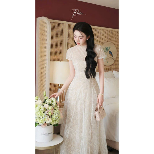 Glitter Lace Princess Dress