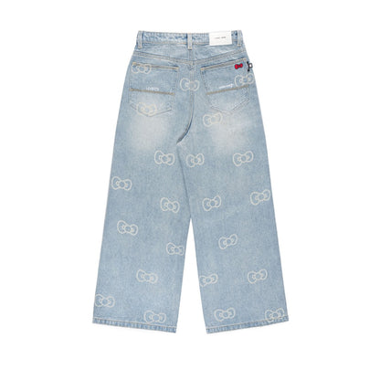 Hello Kitty Monogram Jeans