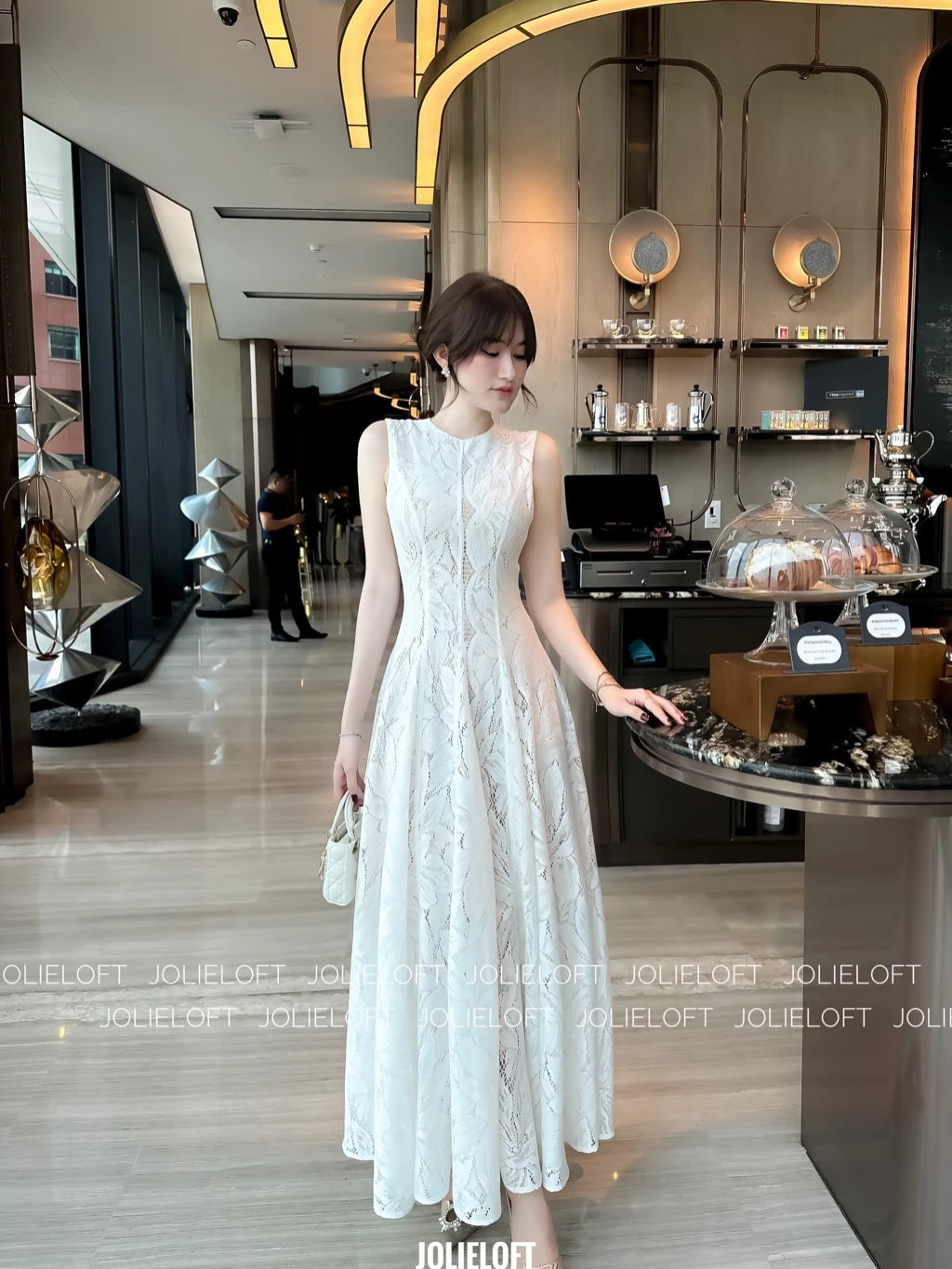 Capeli Embellished Taffeta Gown