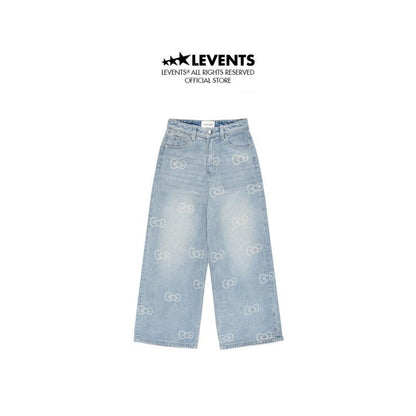 Hello Kitty Monogram Jeans