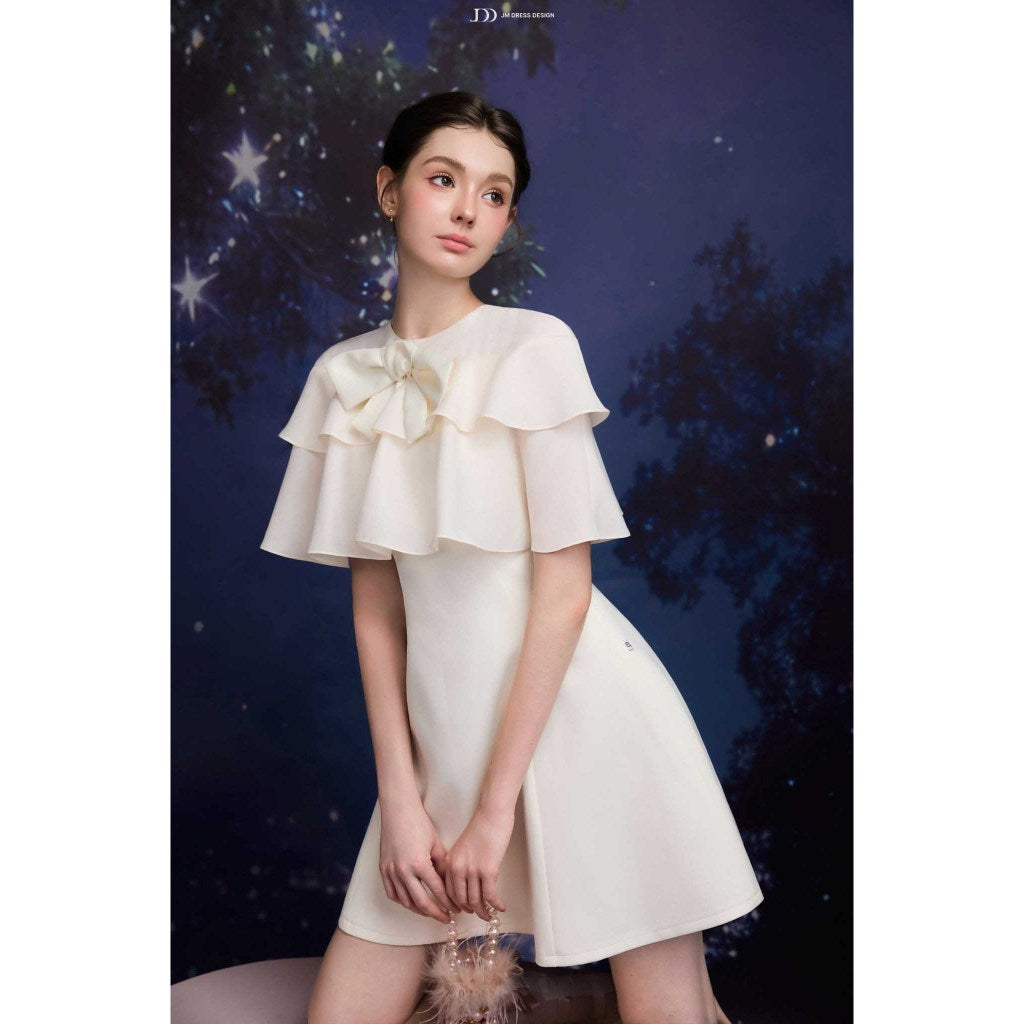 Cape Bow Dress