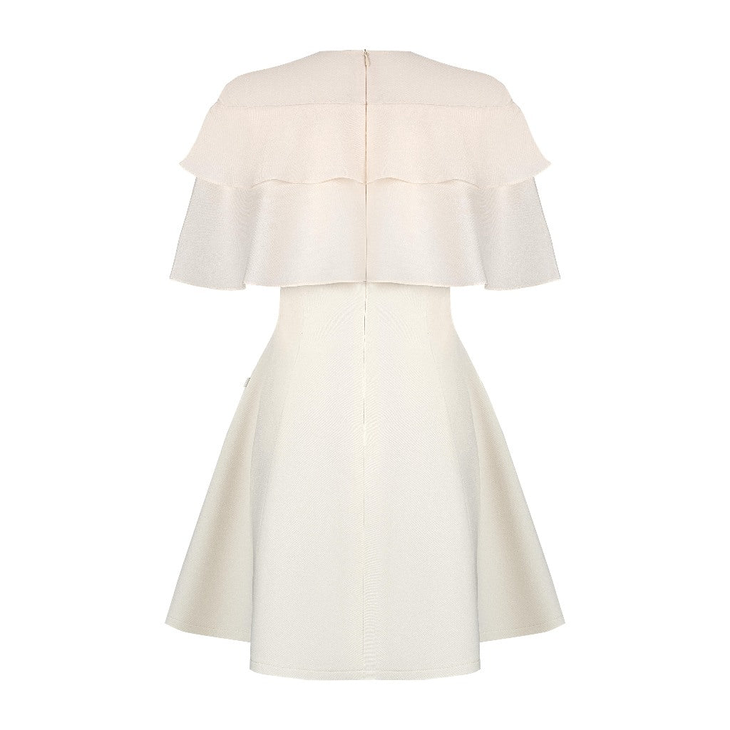 Cape Bow Dress