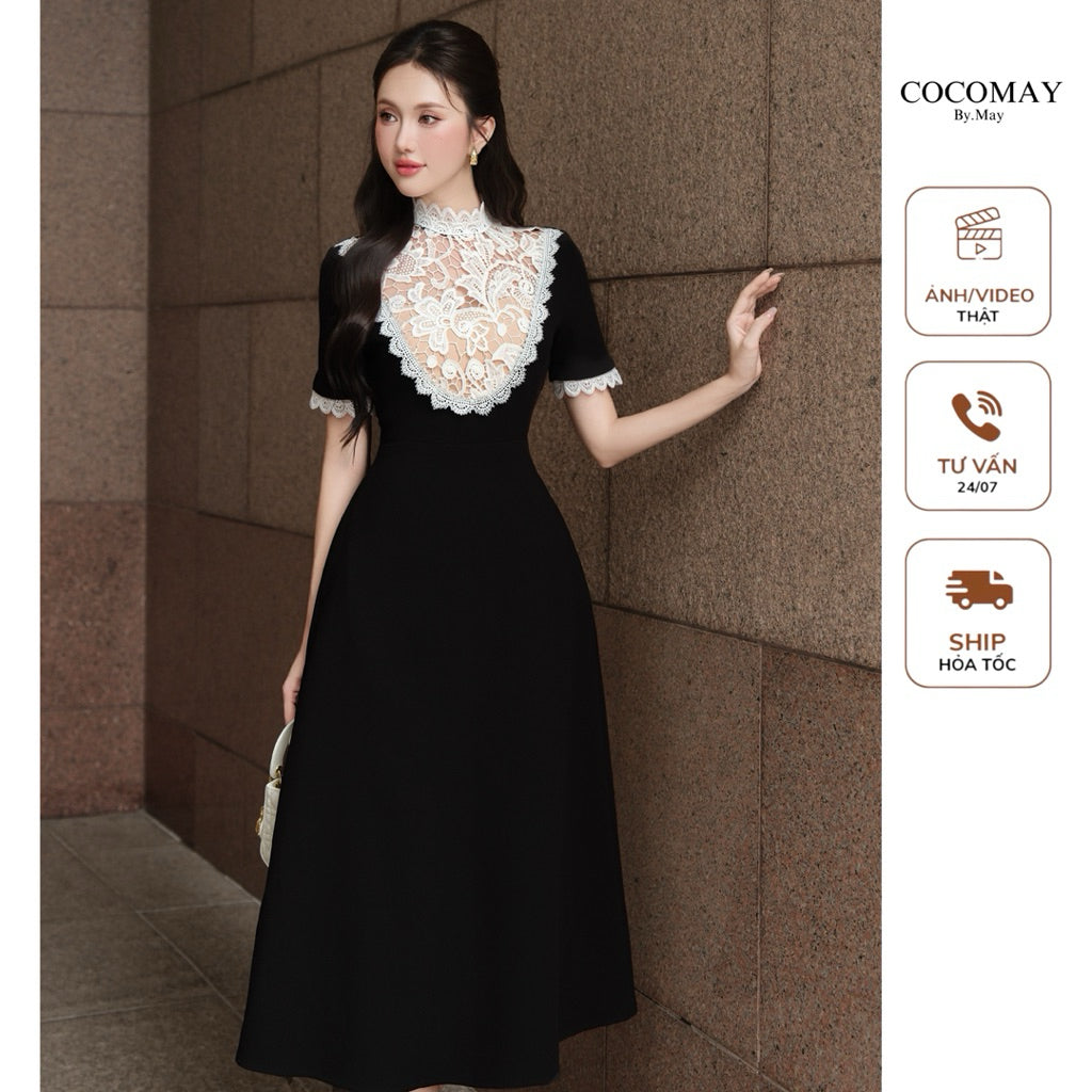 Noir Fleur Dress