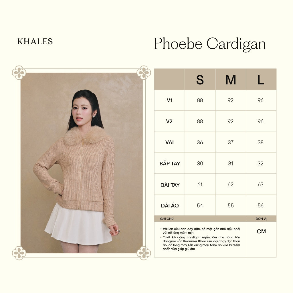 Phoebe Fur Cardigan