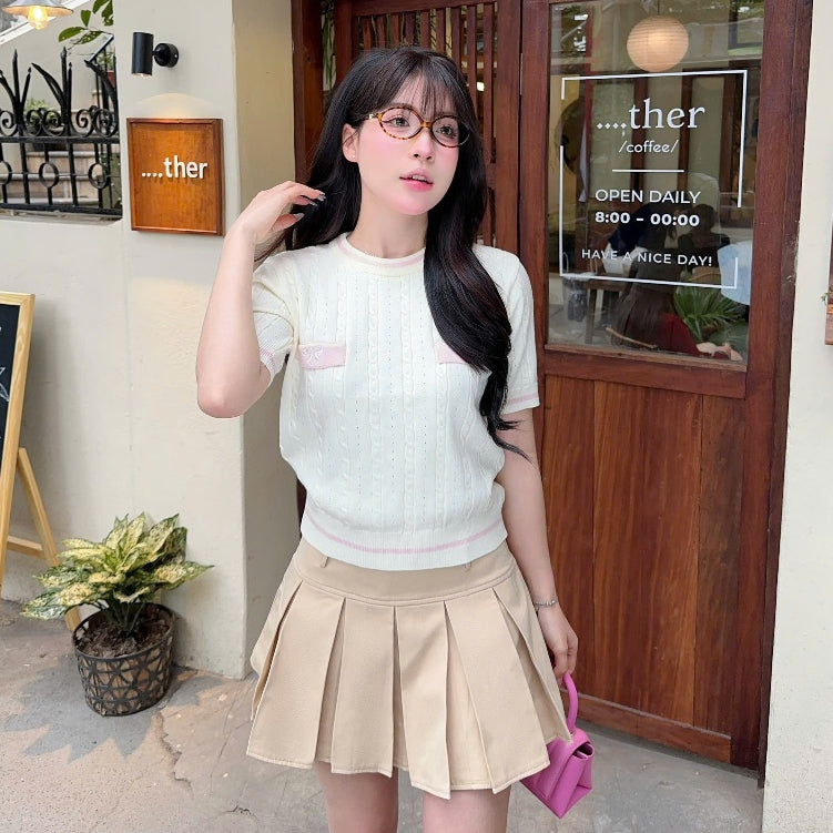 Bow Knit Top
