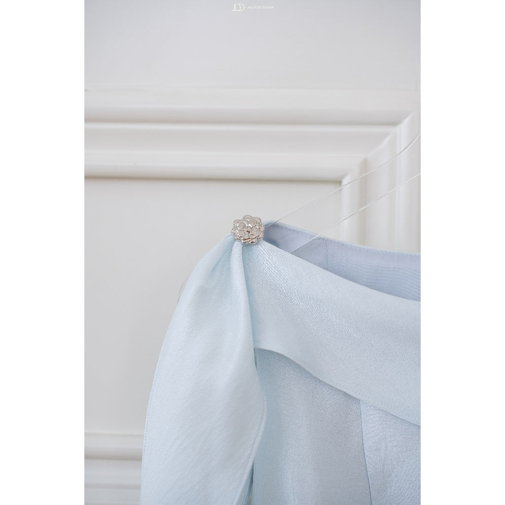 Asymmetric Shoulder Dress