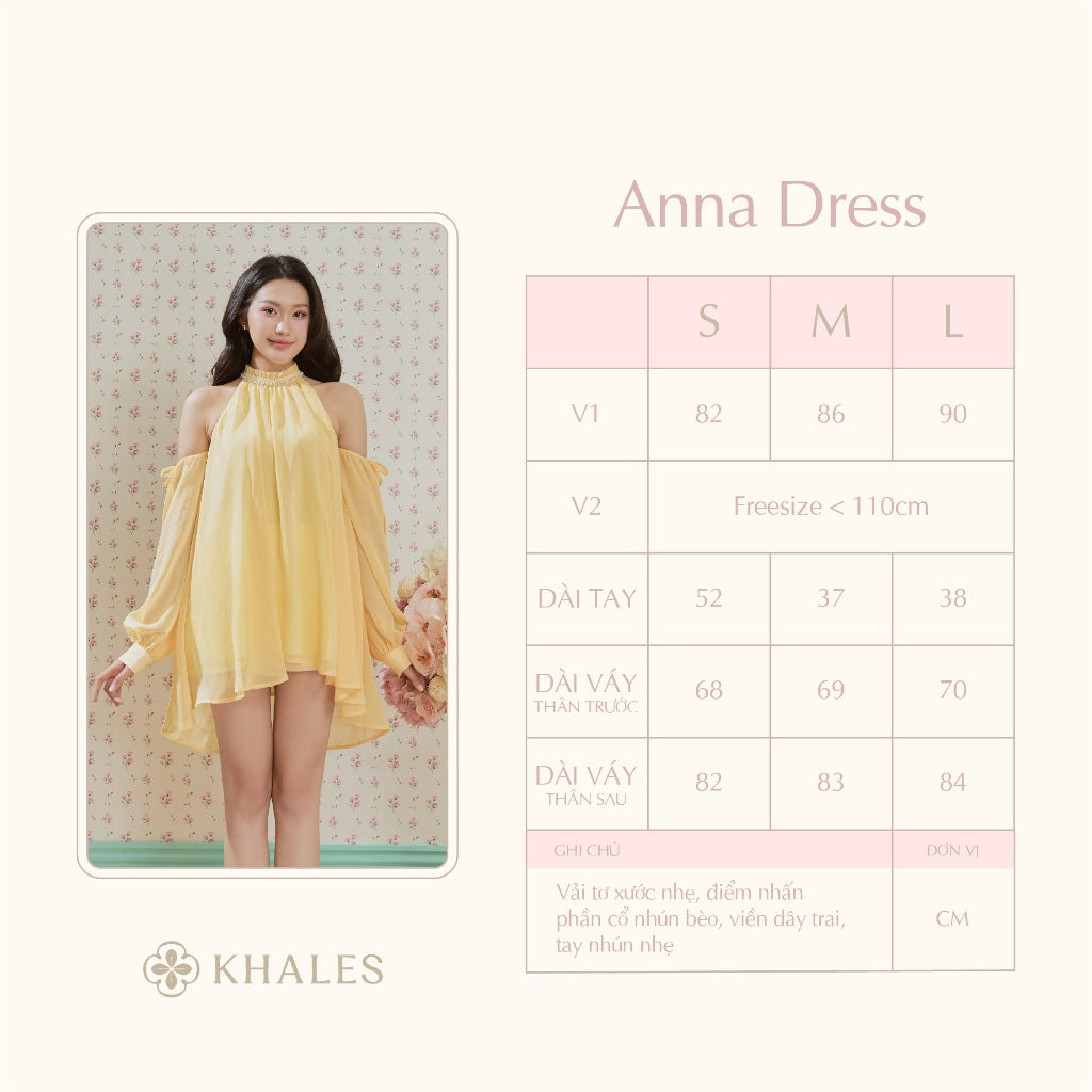 Anna Yellow Dress