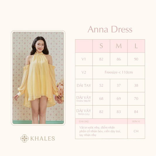 Anna Yellow Dress