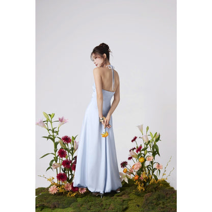 Quiero Halter Maxi Dress