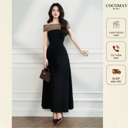 Noir Veil Dress