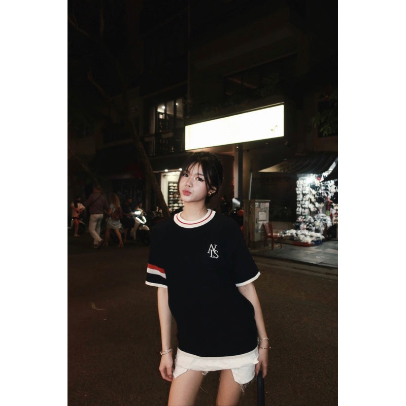 Knit Cotton Tee