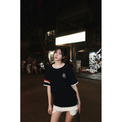 Knit Cotton Tee