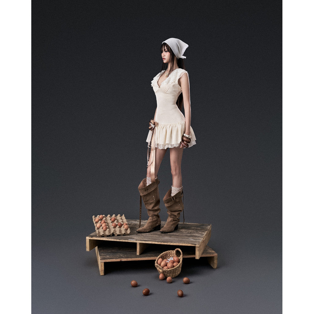 Eggshell Dress