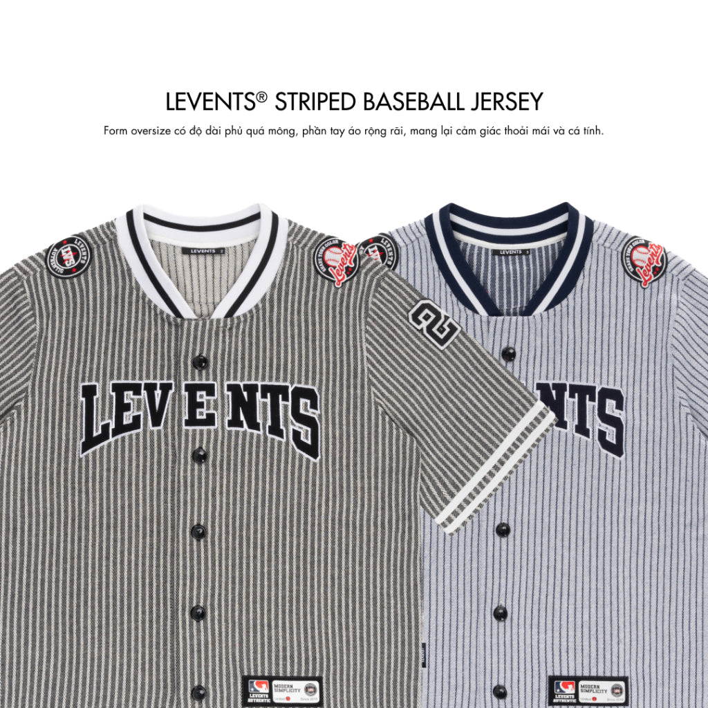 Jersey Levents Striped Baseball