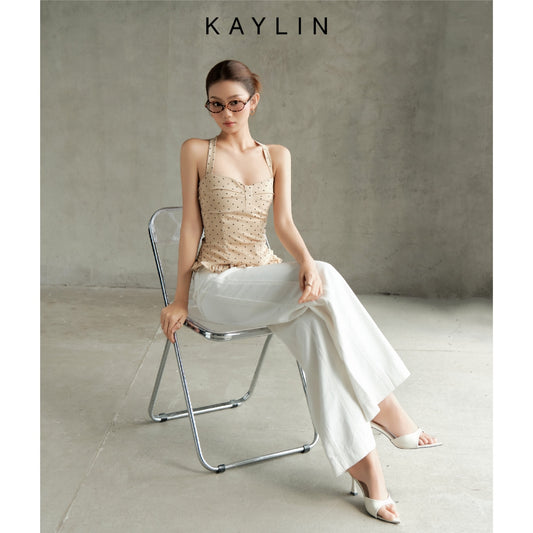 KAYLIN Polka Dot Top