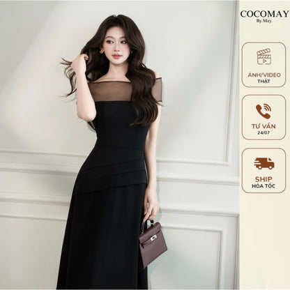 Noir Veil Dress