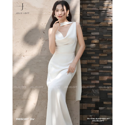 JOLIE Silk Maxi Dress