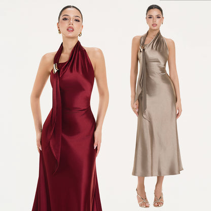 Latina Silk Dress