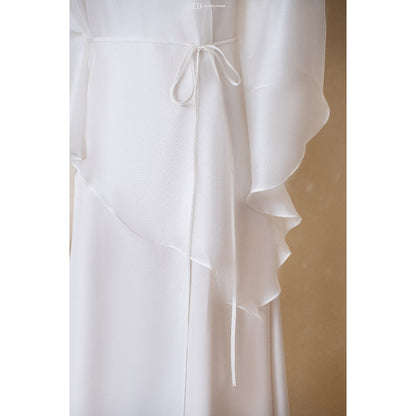 Silk Cape Dress