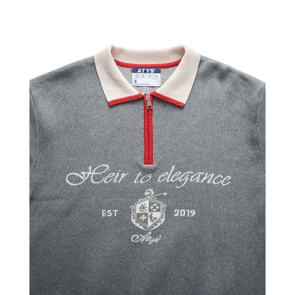 Legacy Polo Knit Sweater