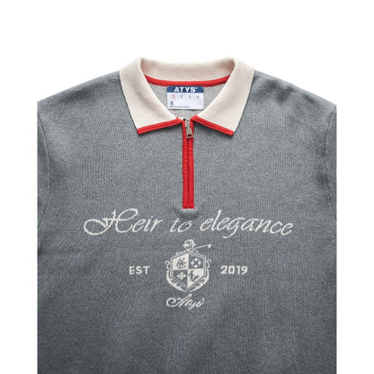 Legacy Polo Knit Sweater