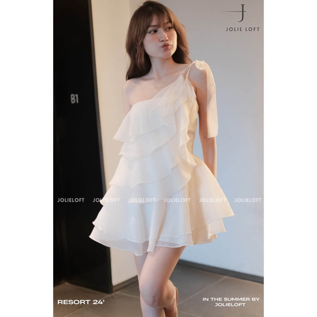 Layla Pastel Wave Dress