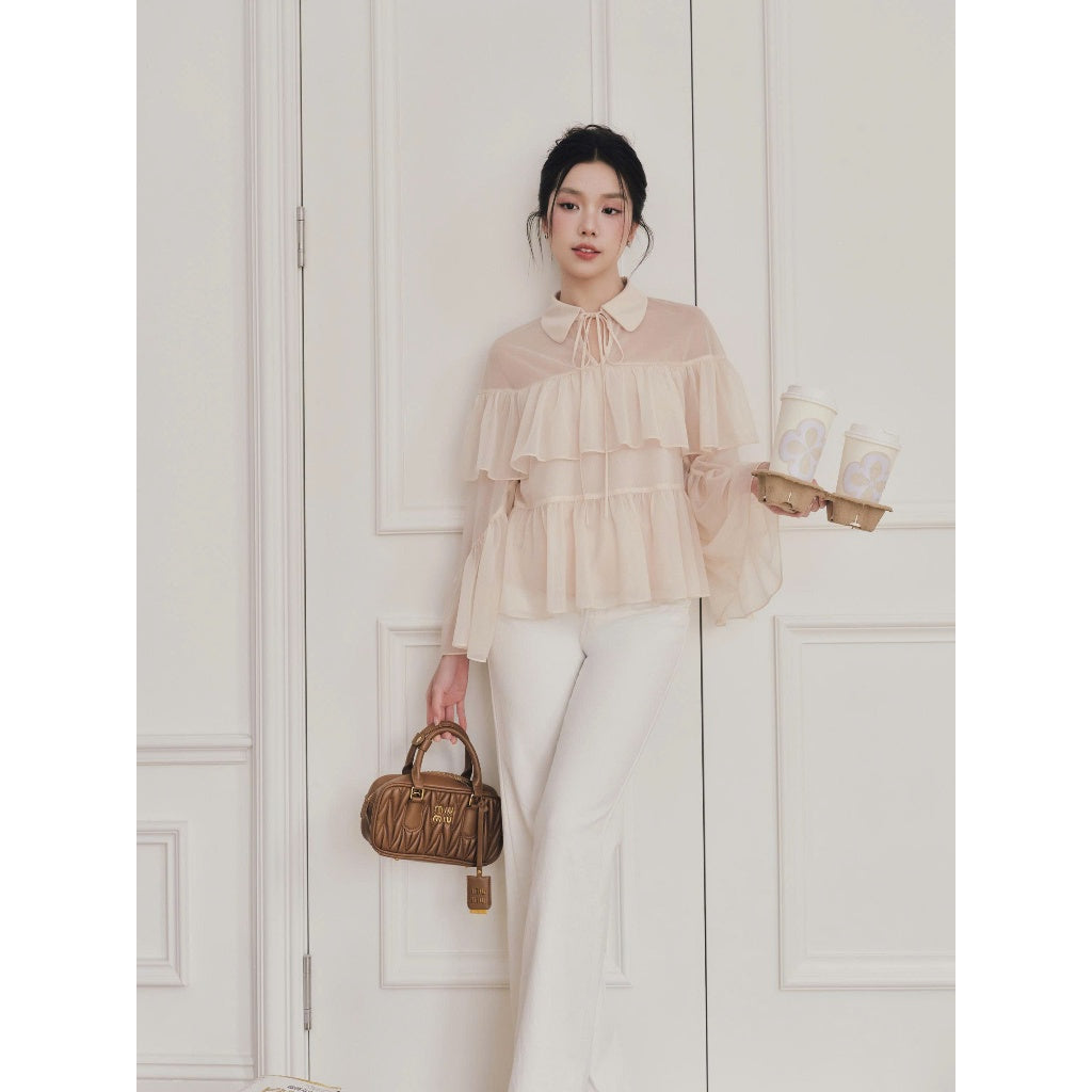 Ether Ruffl Top