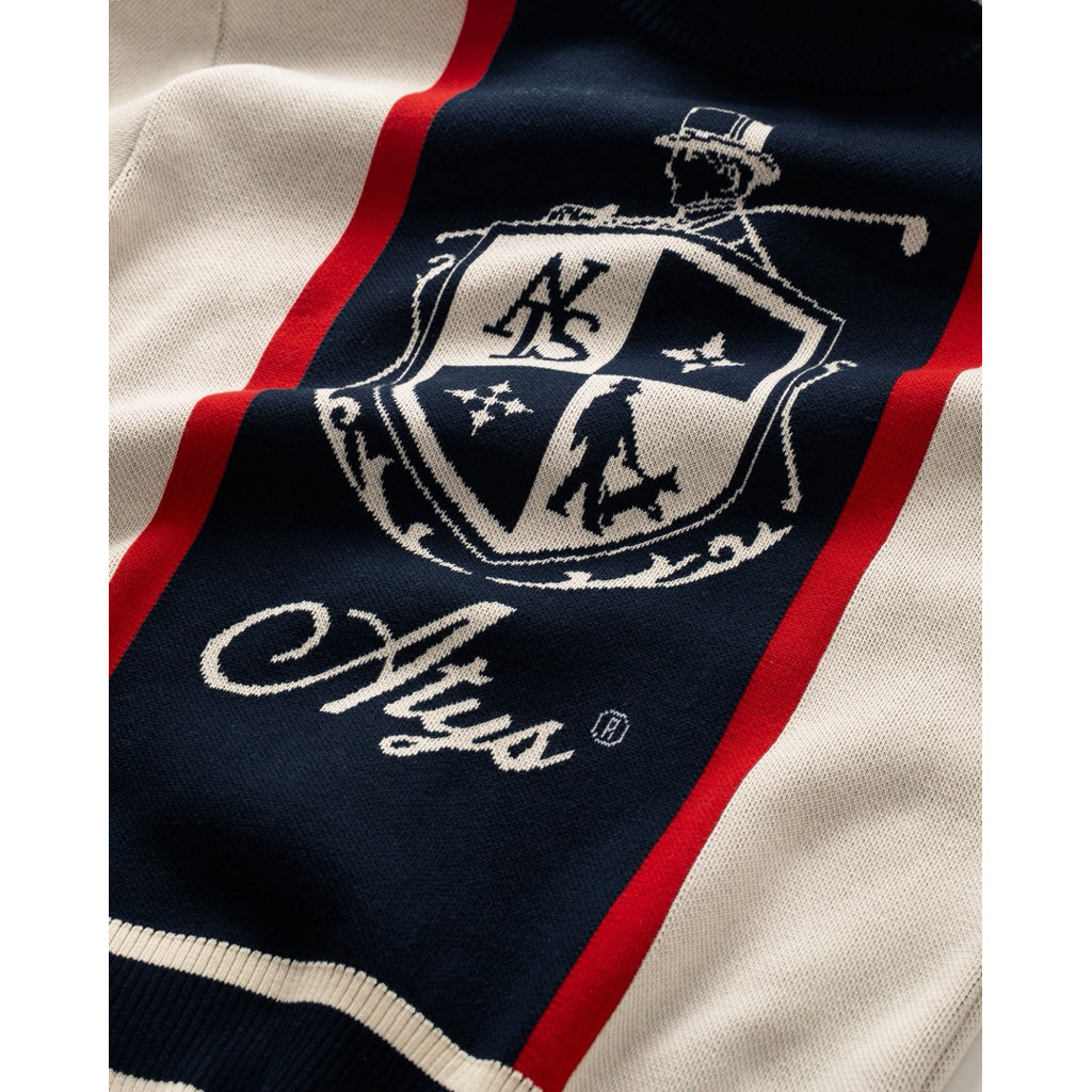 Gentle League Knit Zip Jacket