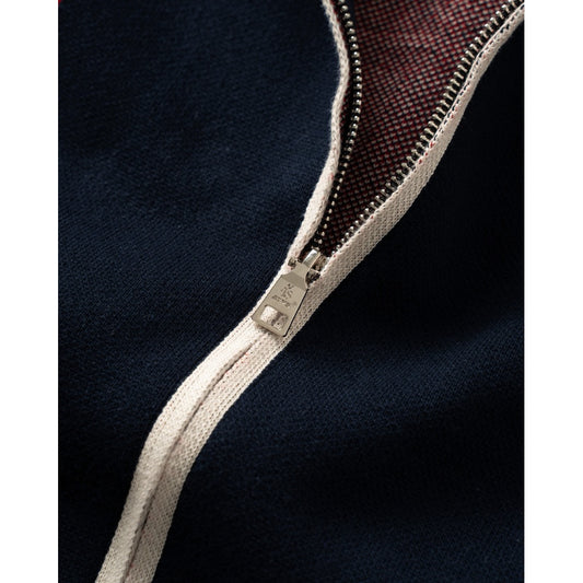 Gentle League Knit Zip Jacket