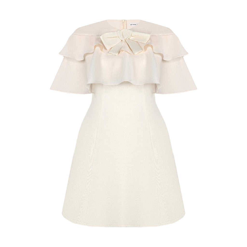 Cape Bow Dress