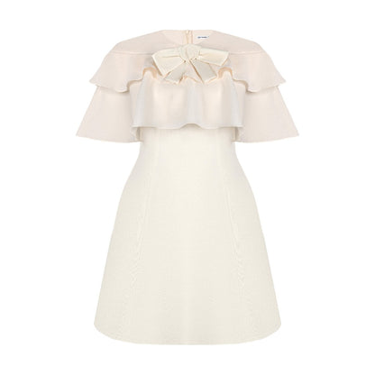 Cape Bow Dress