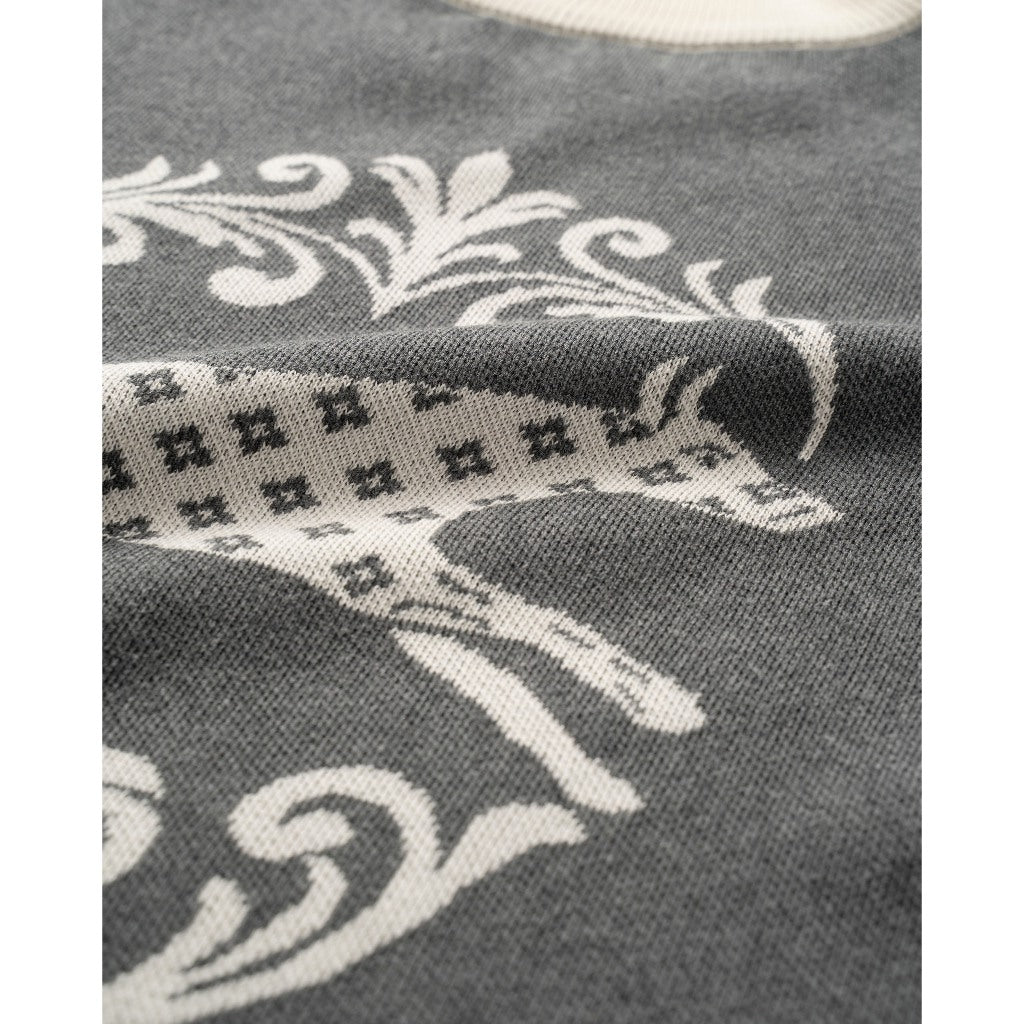 Shadow Back Knit Half-Zip Polo