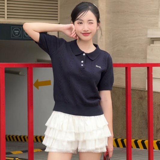 Sarah Knit Polo