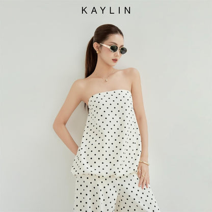 Polka Dot Tube Set