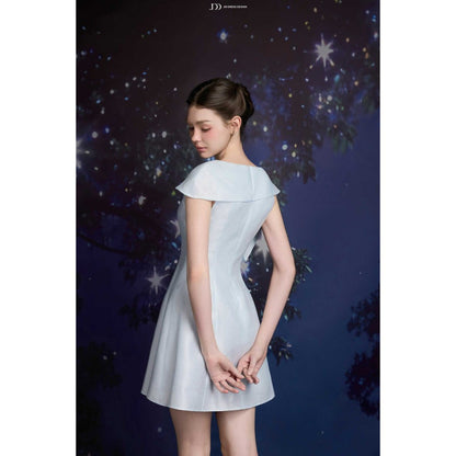 Asymmetric Shoulder Dress