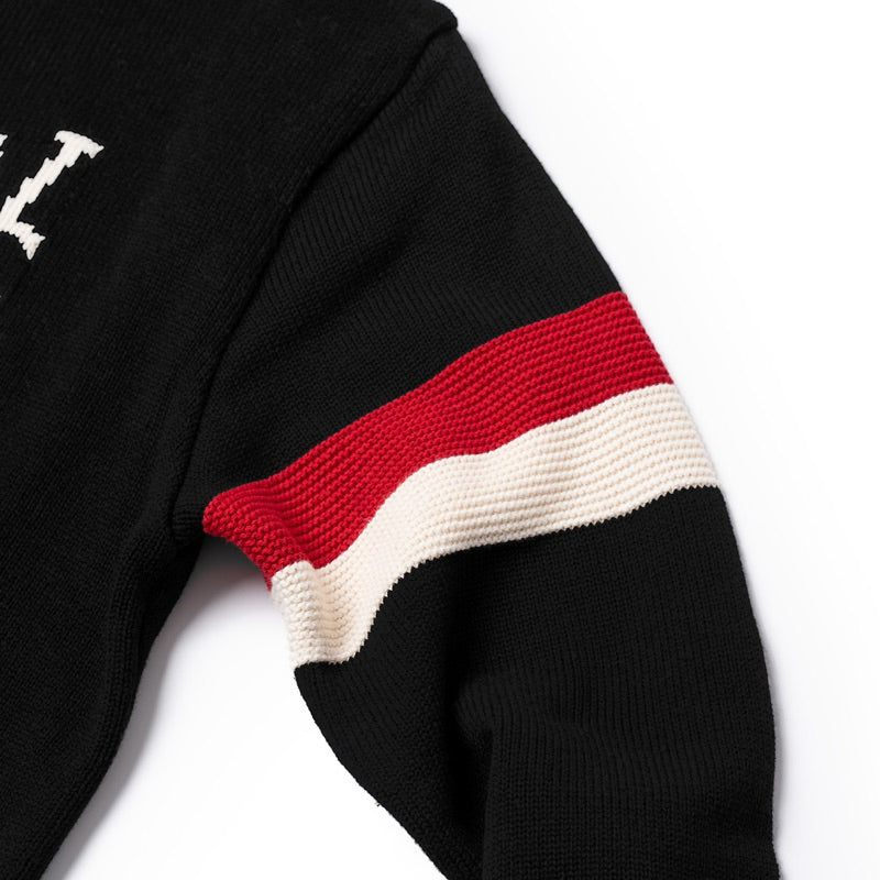 Tricolor Cotton Pullover