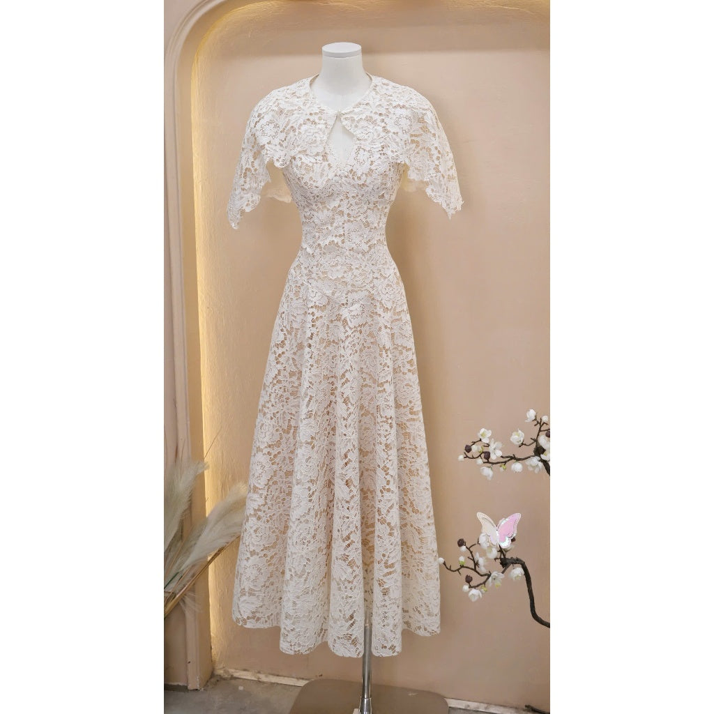 Lace Flare Dress