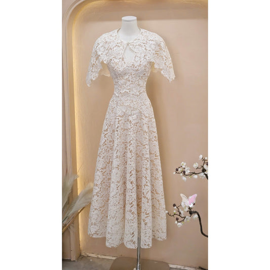 Lace Flare Dress