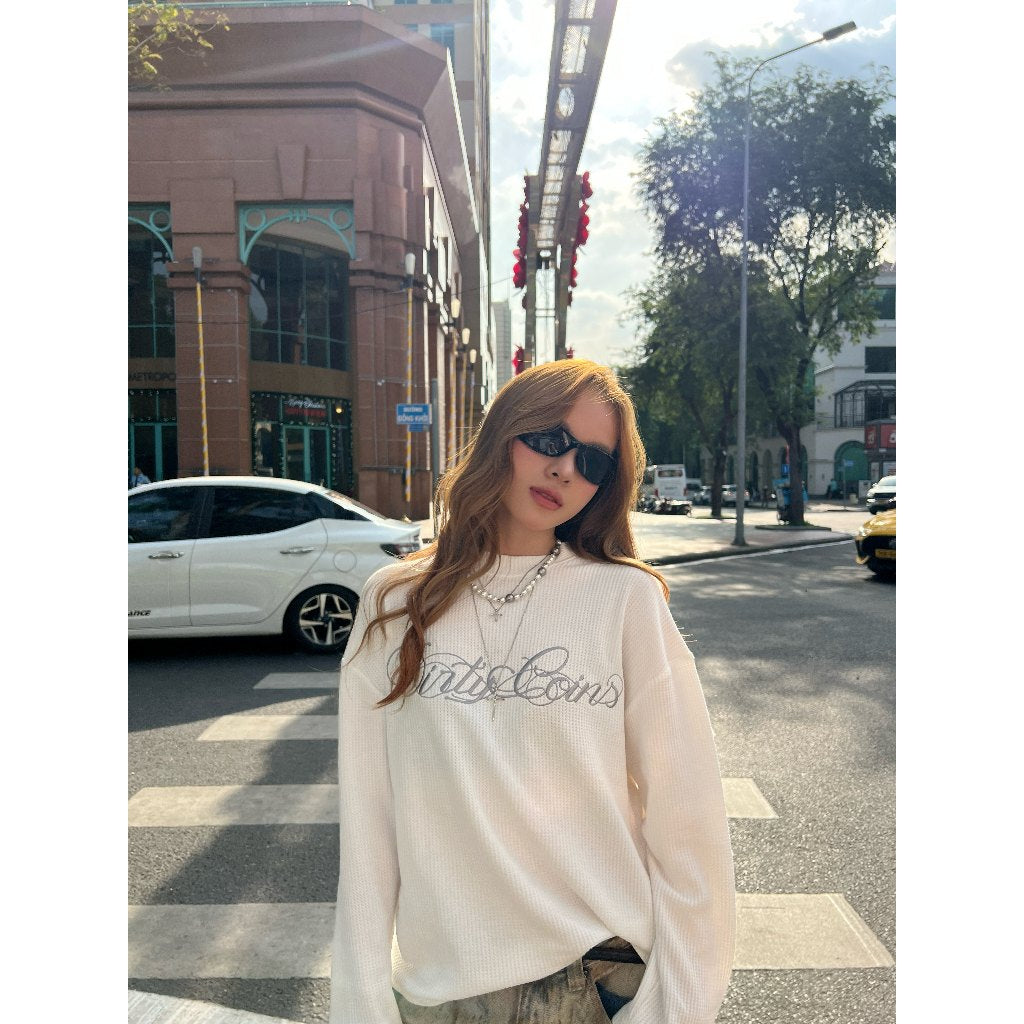 Waffle Script Shirt