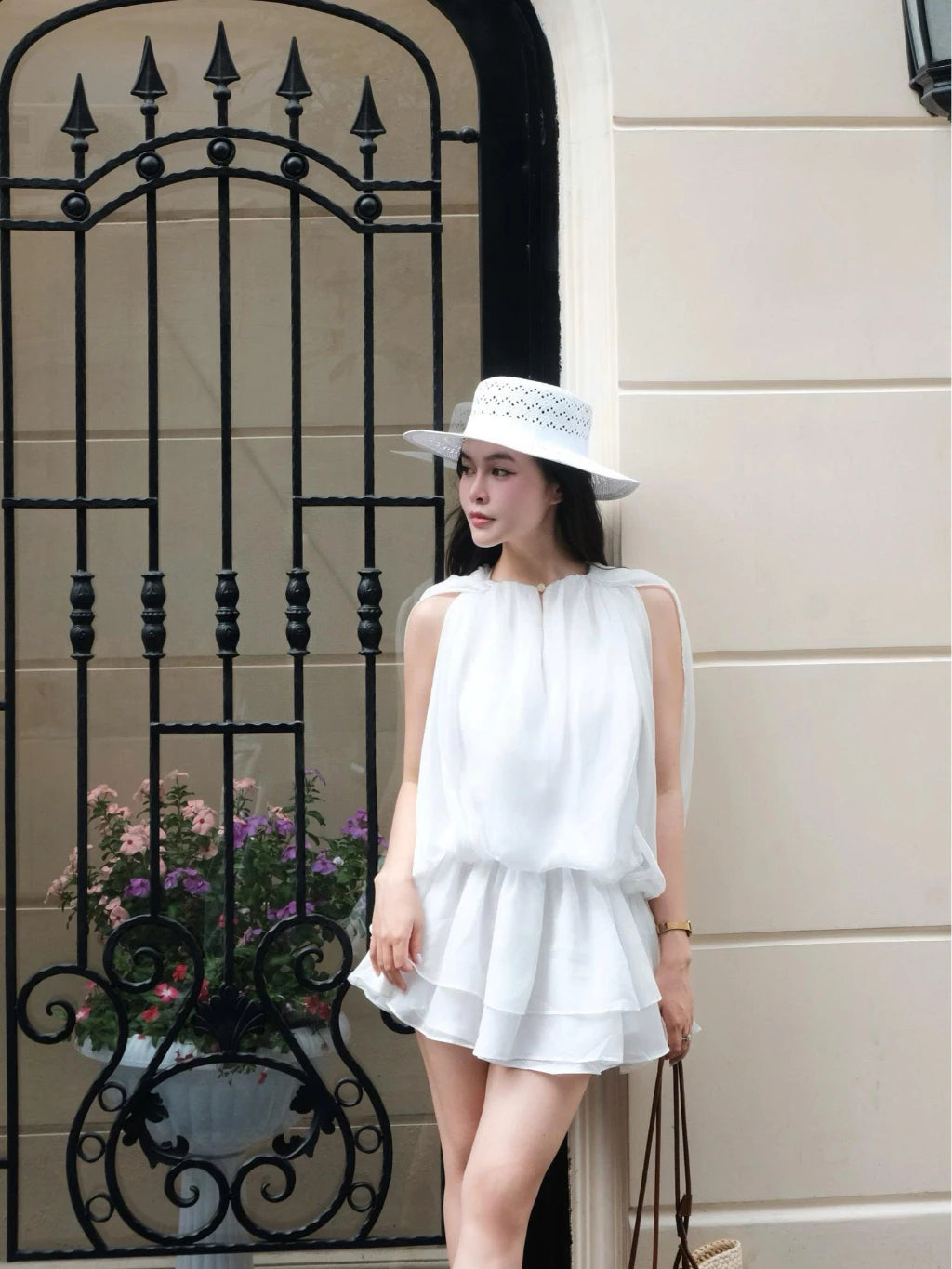 Trixsyn Flare Mini Dress