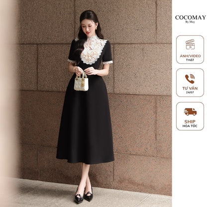 Noir Fleur Dress