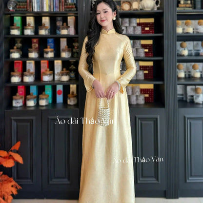 Cloud Silk Ao Dai