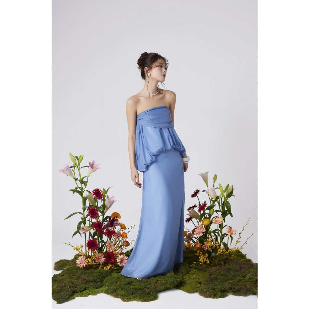 Milfoe Chiffon Long Dress