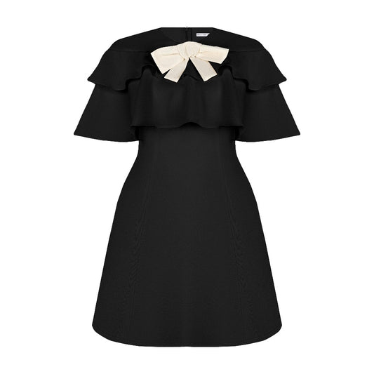 Cape Bow Dress