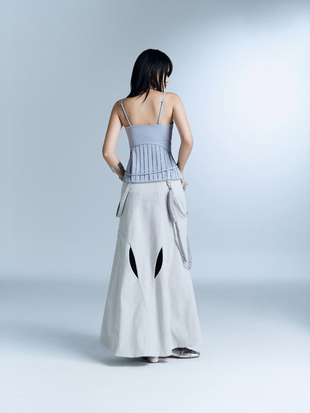 SEAGRAVE SKIRT (GRAY)
