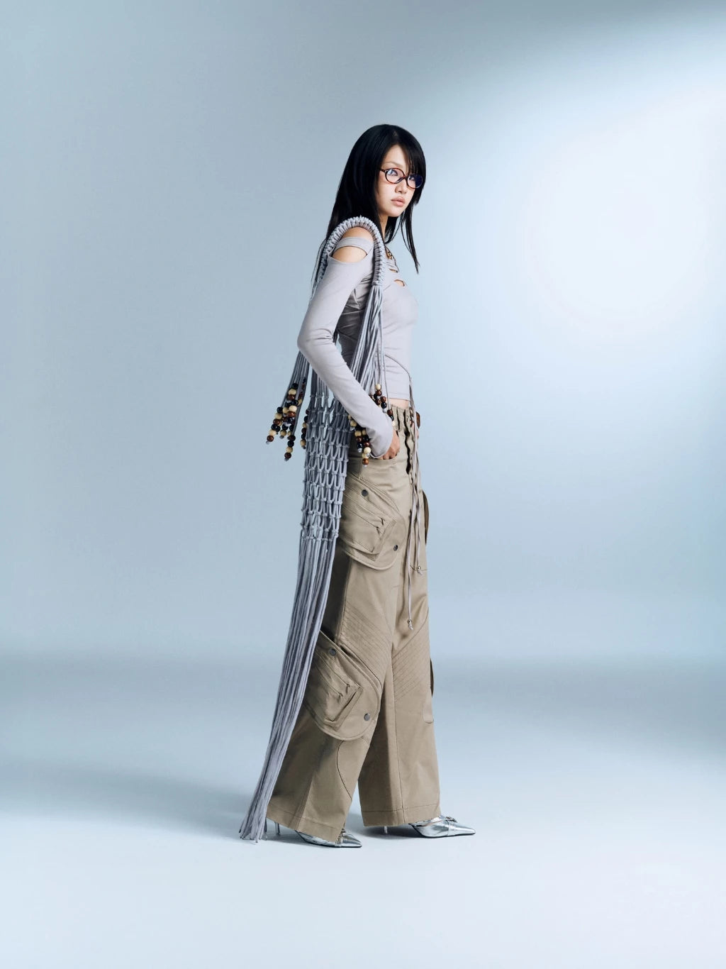 PAISLEY PANTS (BEIGE)