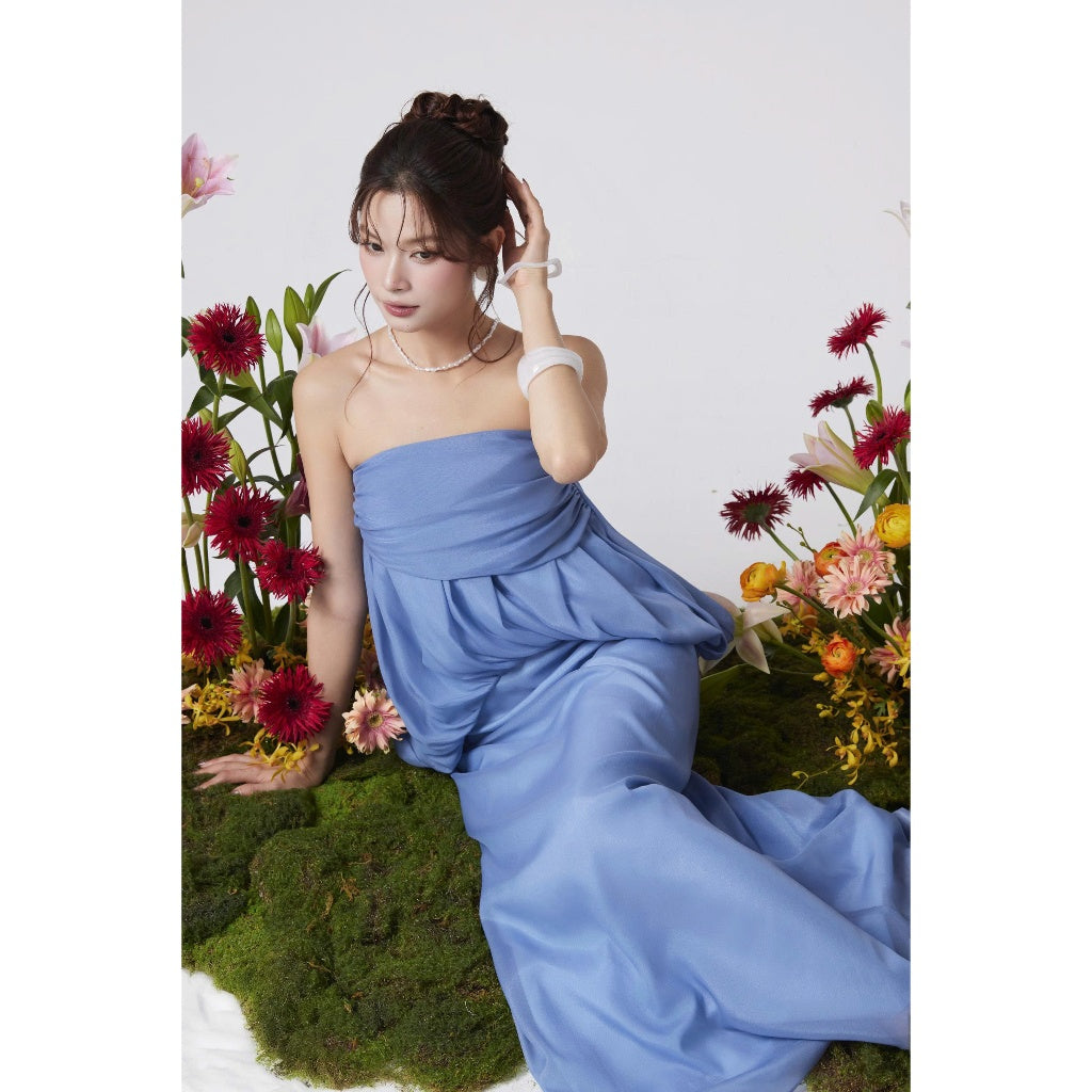 Milfoe Chiffon Long Dress