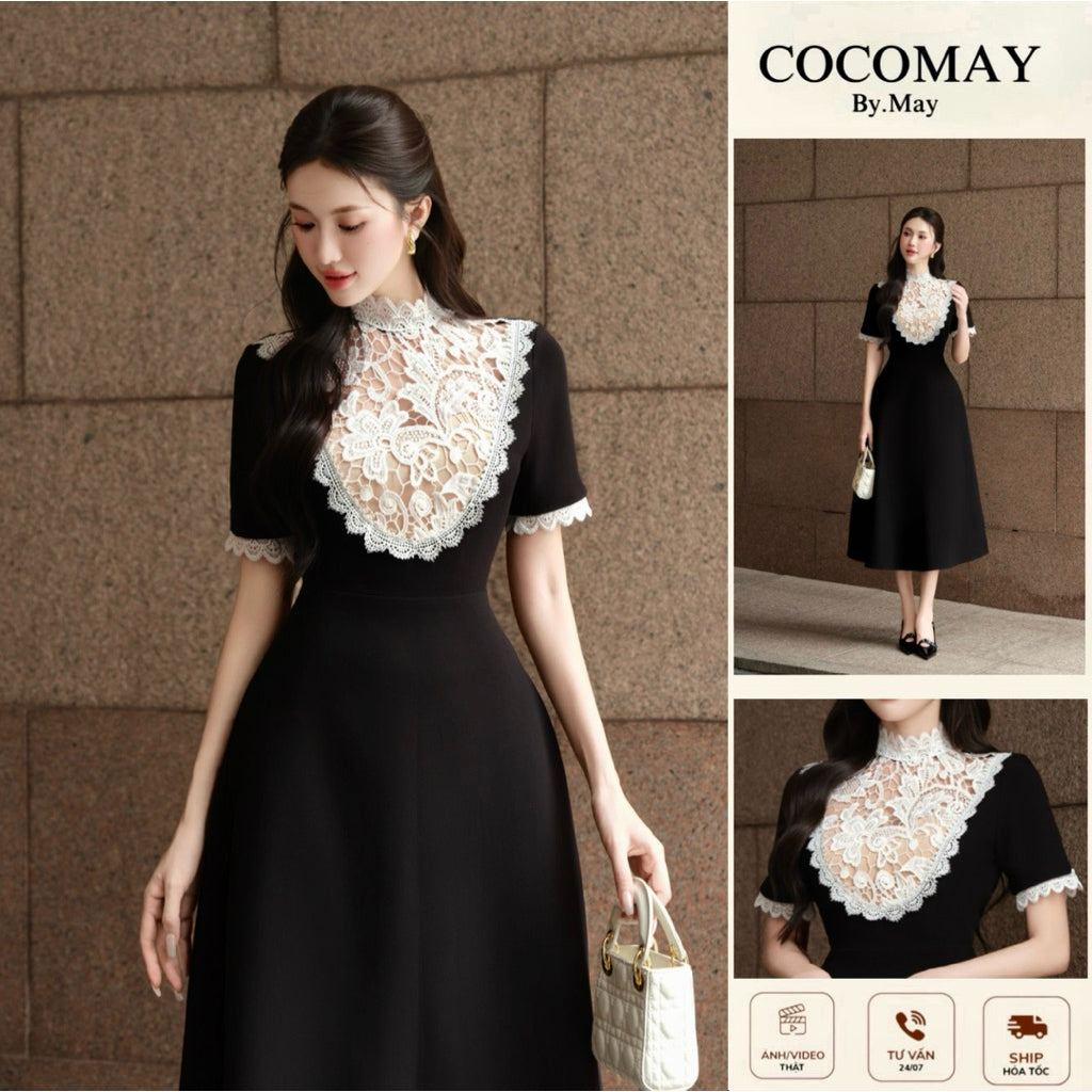 Noir Fleur Dress