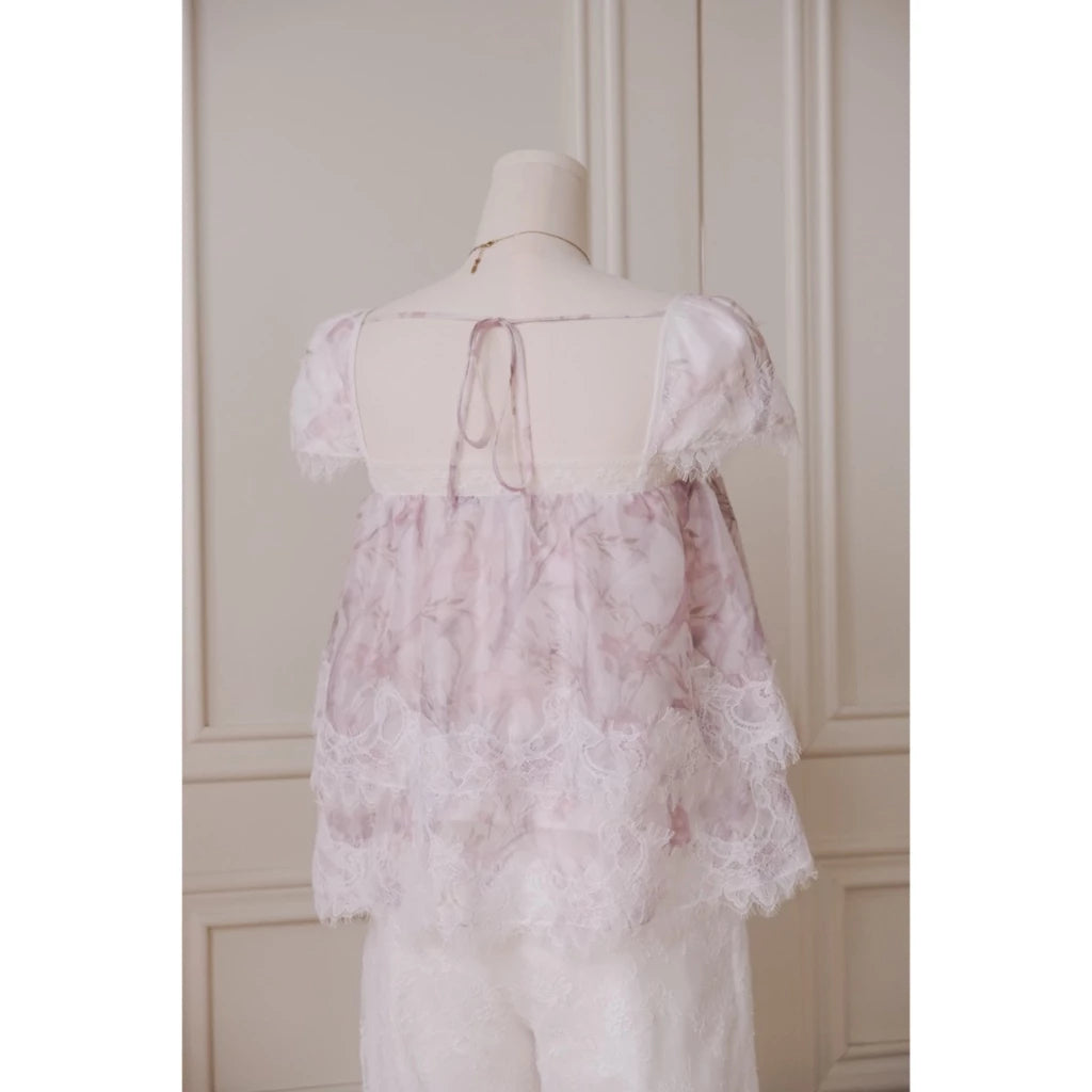 Flora Lace Top